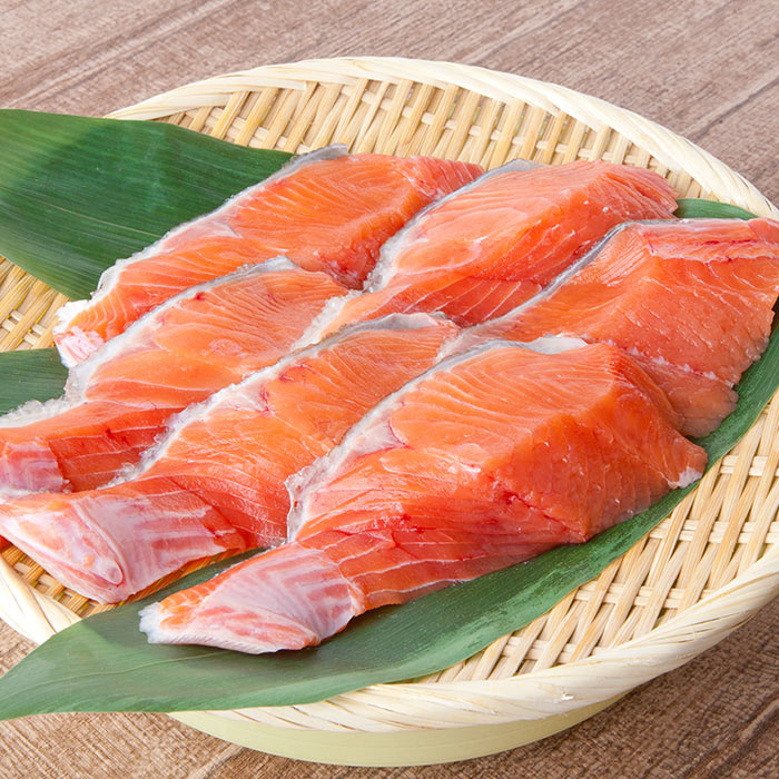 天然秋鮭 切り身