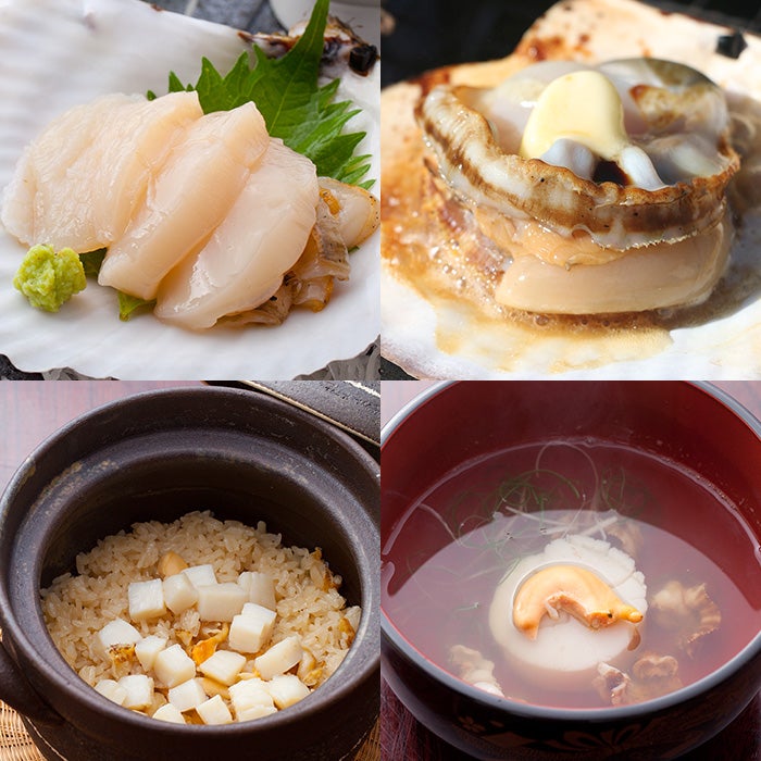 三陸産　殻付き　活ホタテ