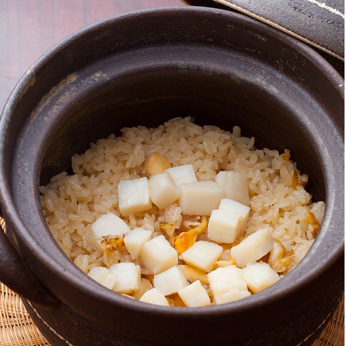 ホタテご飯