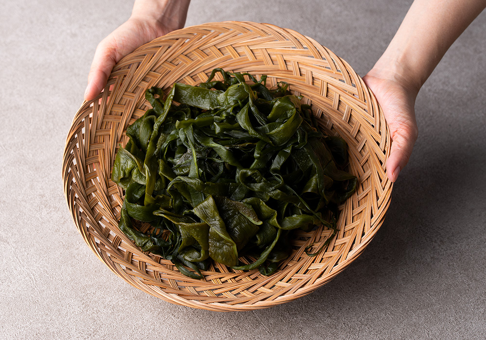 三陸産　塩蔵茎わかめ