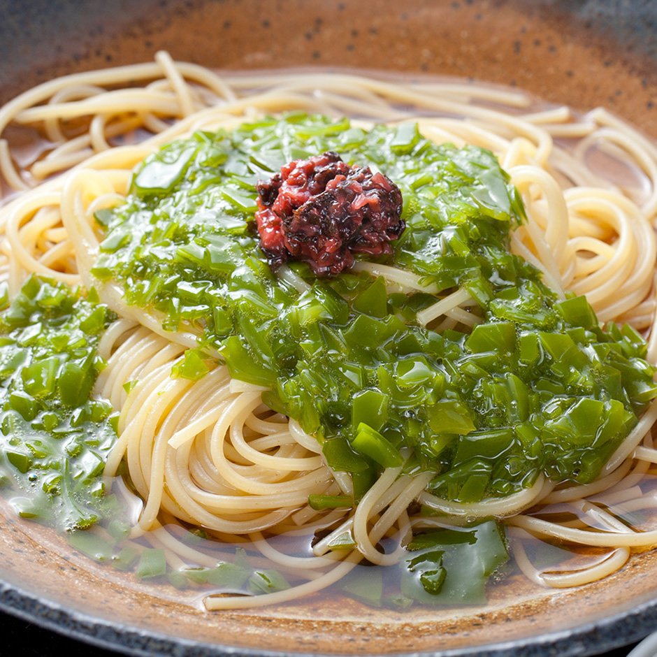 めかぶの和風パスタ