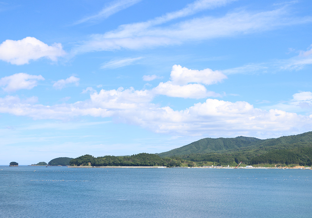 豊かさを育む南三陸内湾