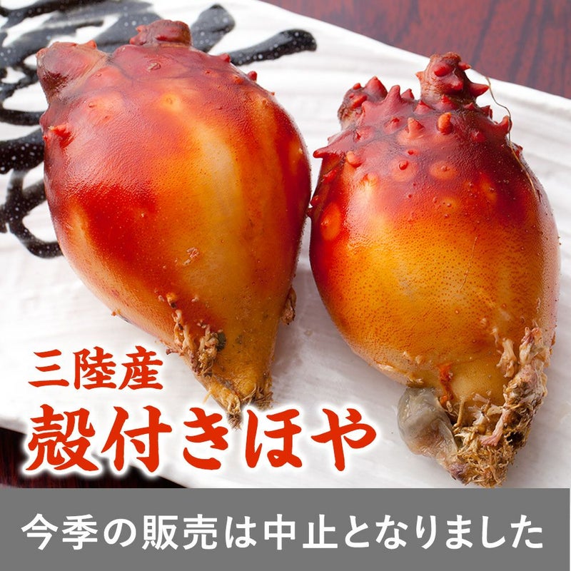 三陸産 殻付生ほや |ホヤの通販なら山内鮮魚店