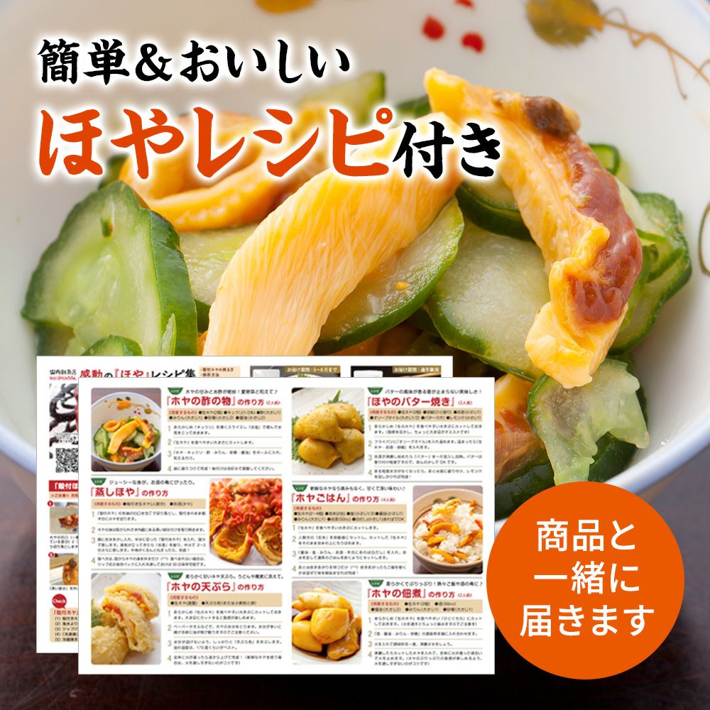 楽しい、おいしい。ホヤレシピ付き