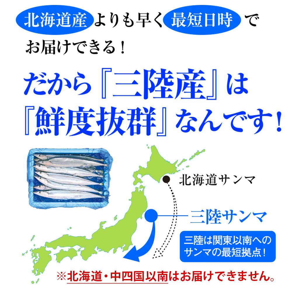 生さんま　お届けイメージ